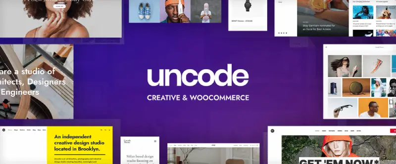 Image for Heading: 4. Uncode - Creative & WooCommerce WordPress Theme