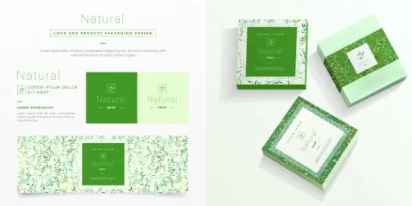 Eco-Friendly Packaging Designs: Box Packaging Design with Natural Elements