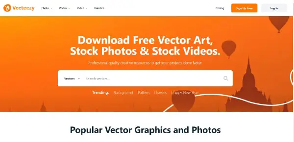 Vecteezy :20 Royalty Free Images Providers for Commercial Use