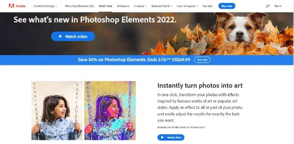 Adobe Coupon Codes, Special Offers and Discounts: Photoshop Elements