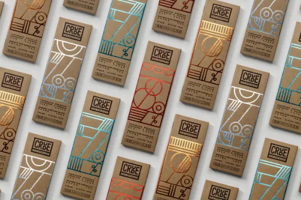 Crude Raw Chocolate: Inspiring Chocolate Packaging Design Ideas