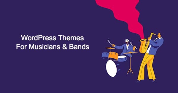 10 Artistic WordPress Themes for Musicians and Bands