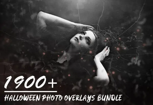 Overlays For Photoshop Bundles: Halloween Photo Overlays Bundle