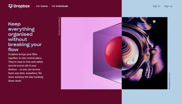 Best Website Design Layout Ideas: Asymmetrical