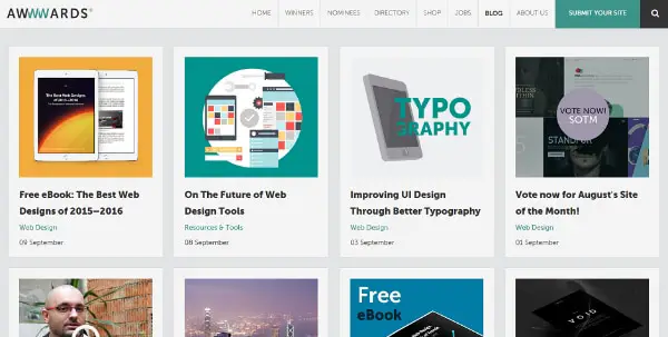 Best Website Design Layout Ideas: Card Grid