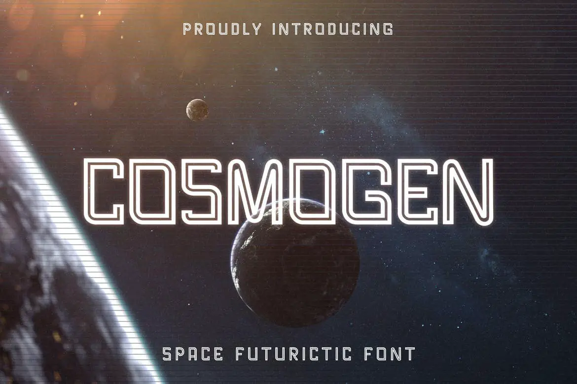 Space Font Cosmogen 
