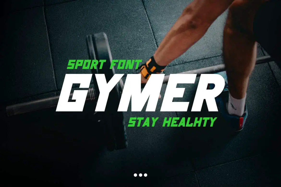 Gymer Sport Font