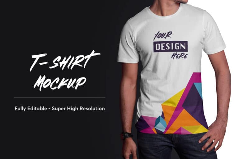 20+ Free Blank T-Shirt Mockup Templates for Designers (2022)