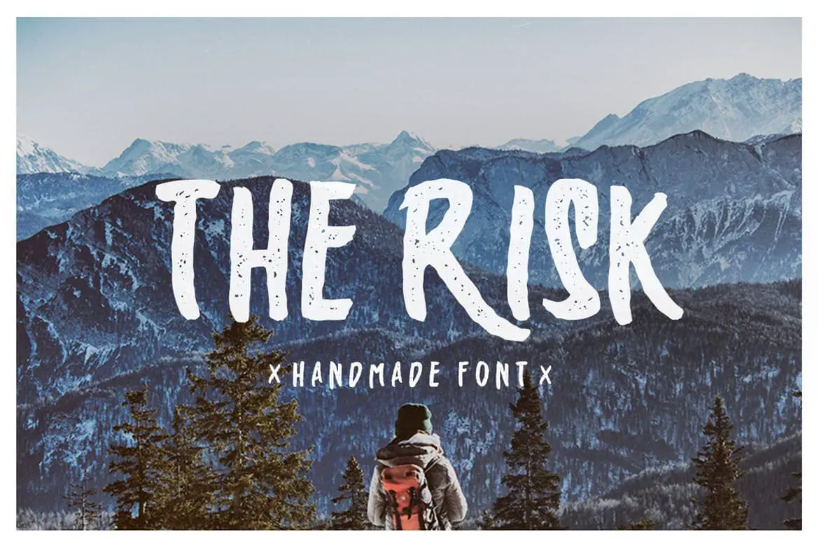 The Risk - Handmade font