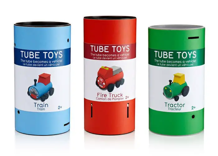 Eco-Friendly Packaging Designs: Tube Toys