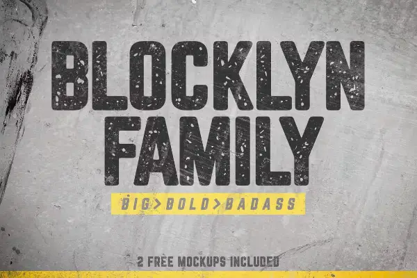 Blocklyn Font Family