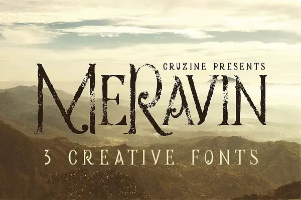 Meravin Typeface
