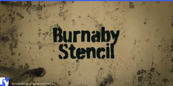 Burnaby Stencil