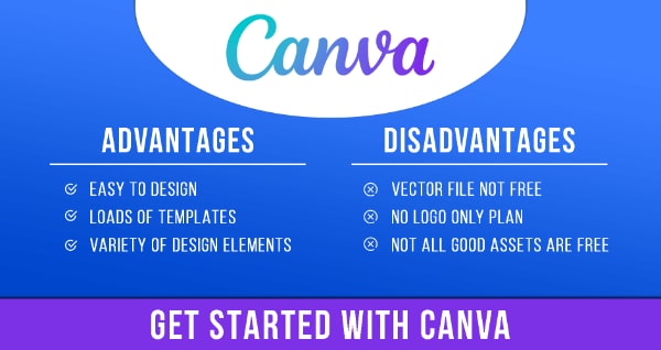 Advantages & Disadvantages of Canva's Free Logo Maker