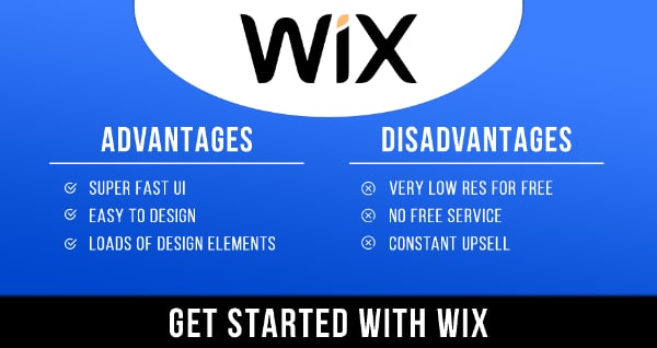 Advantages & Disadvantages of the WiX logo maker