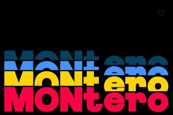 Movie Fonts: Montero Display Typeface