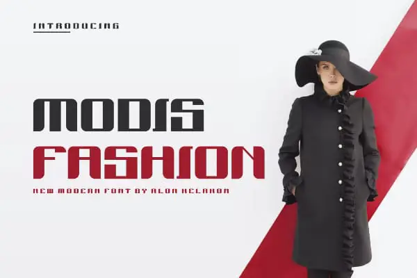 Movie Fonts: Modis Fashion
