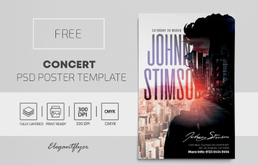 Free Concert Template