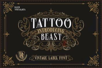 Bandito Script  Tattoo font, Script and Handwritten, Decorative ft. tattoo  & chicano - Envato Elements