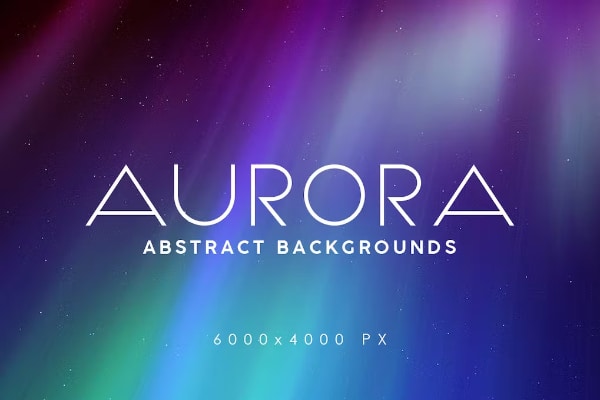 Aurora Space Backgrounds