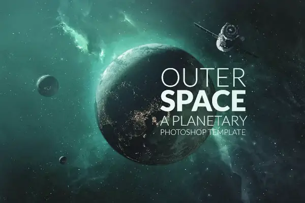 Outer Space Planetary Template
