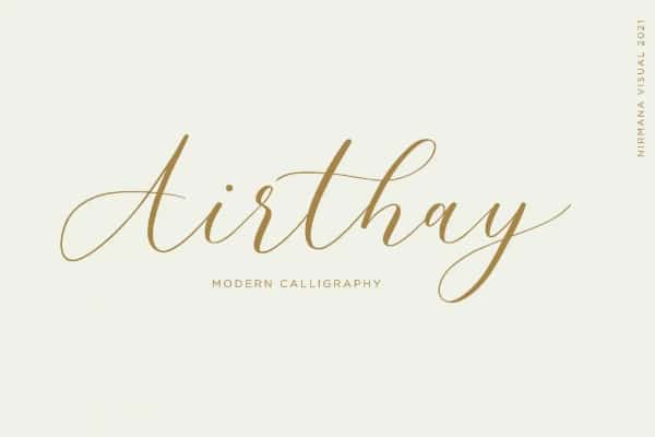 Airthay – Modern Calligraphy