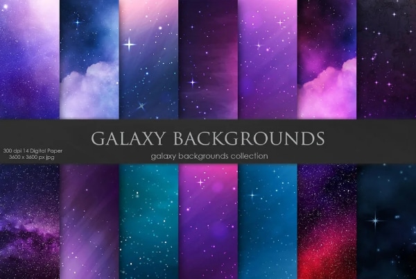 Galaxy and Space Backgrounds