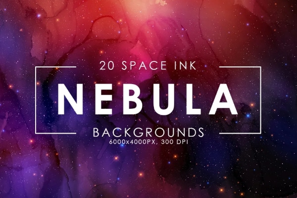 Nebula Ink Backgrounds