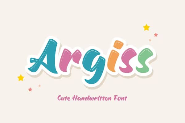 Argiss Handwritten Font
