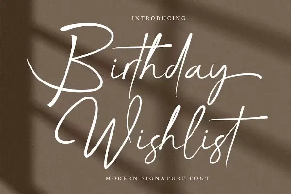 Happy Birthday Fonts