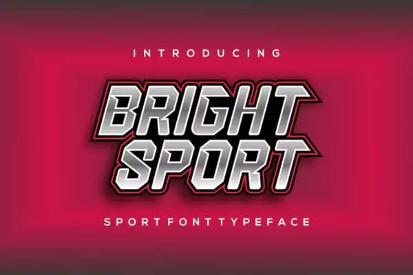 Bright Sport Font