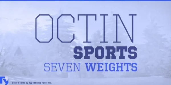 Octin - Versatile Sports Type Font
