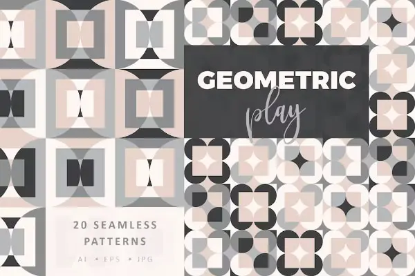 Geometric Play Patterns + Tiles