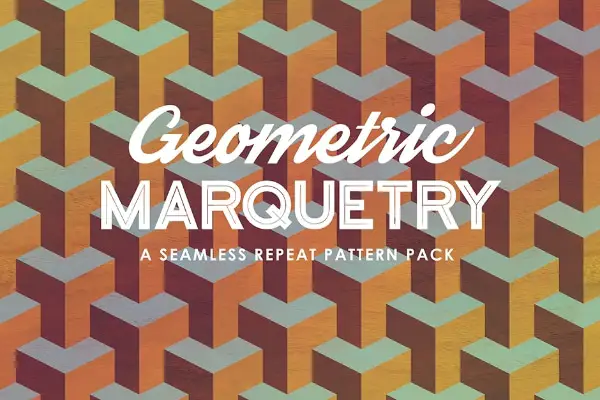 Geometric Marquetry Patterns