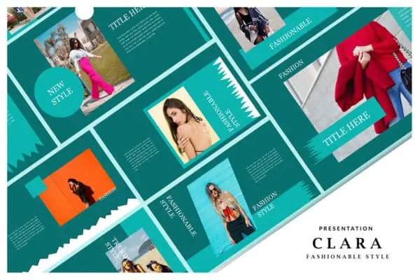Clara Fashionable - Creative Keynote Template