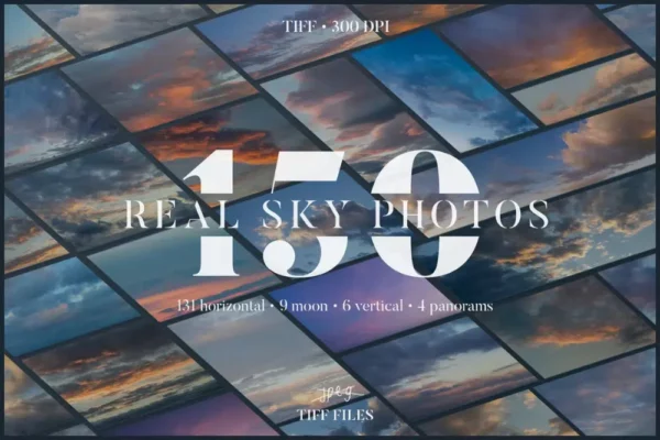 Cloud Nine - 150 High-Resolution Sky Photos