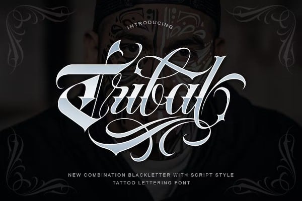 Tribal - Handwritten & Script Font