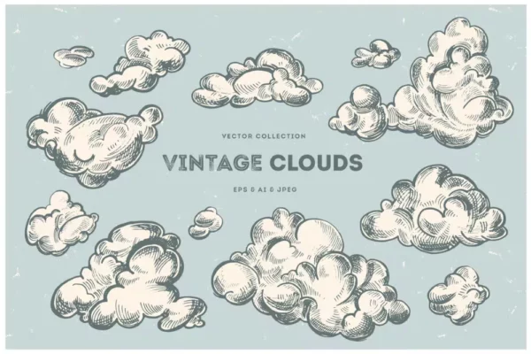 Vintage Clouds Collection