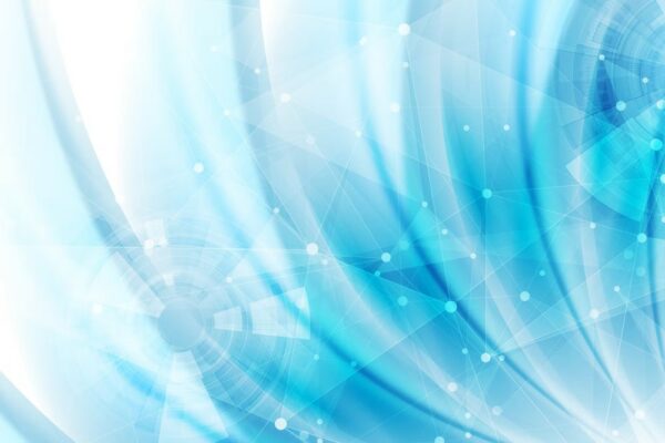 Blue Futuristic Technology Abstract Background