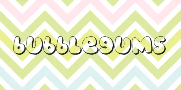 Bubblegums Font