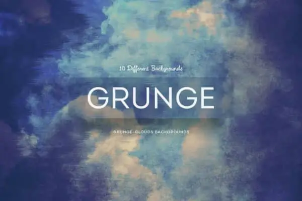Grunge Clouds Backgrounds Collection