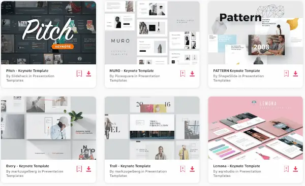 Unlimited Keynote & Powerpoint Templates from Envato Elements