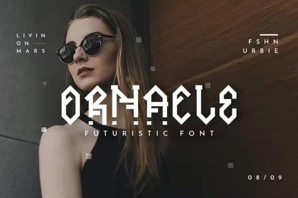 Ornacle – Futuristic Font