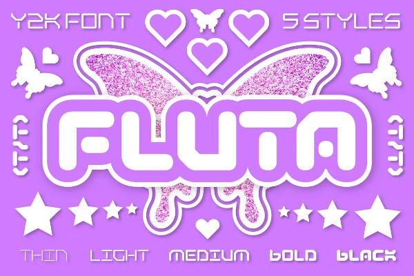 Kilo Font Free Download - Y2K FONTS