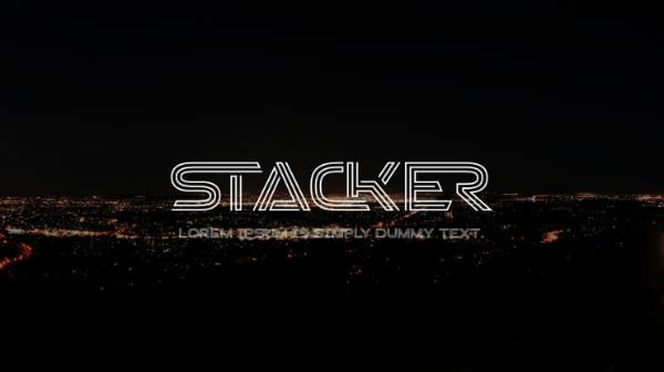 Stacker Font Free