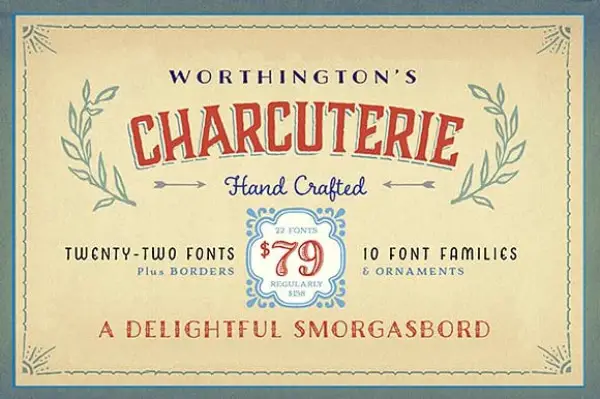 Charcuterie Font Family