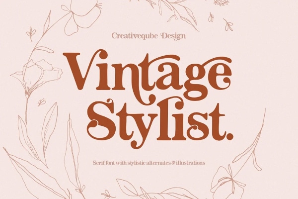 Vintage Stylist Font