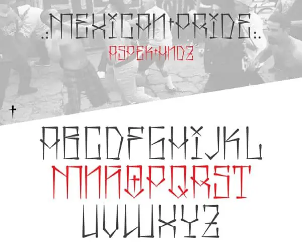Mexican Pride font