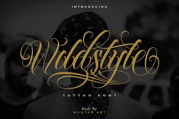 Wildstyle - Chicano Tattoo Font