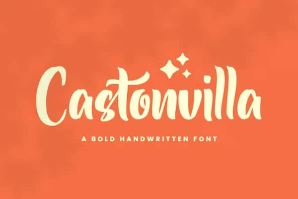 Castonvilla - Instagram Font